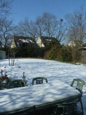 Neige-jardin, fév. 2012 Neige-jardin