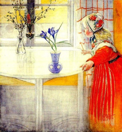 Carl-Larsson-LillAnna-et-les-crocus