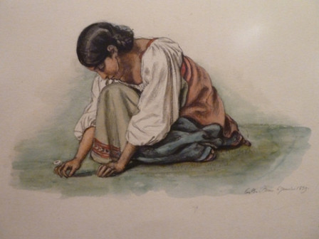 bodinier-fillette-cueillant-une-fleur