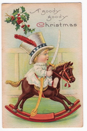 Noël cheval de bois