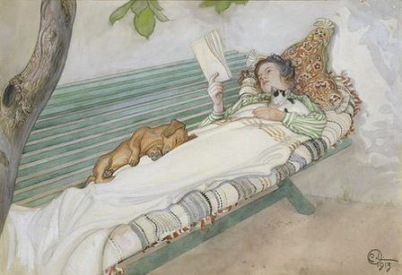 carl Larson la liseuse, nov. 2010 carl Larson la liseuse