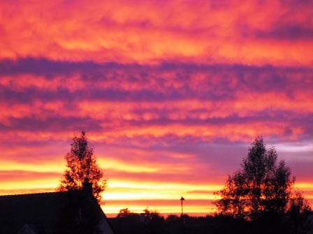 lever de soleil, oct. 2009